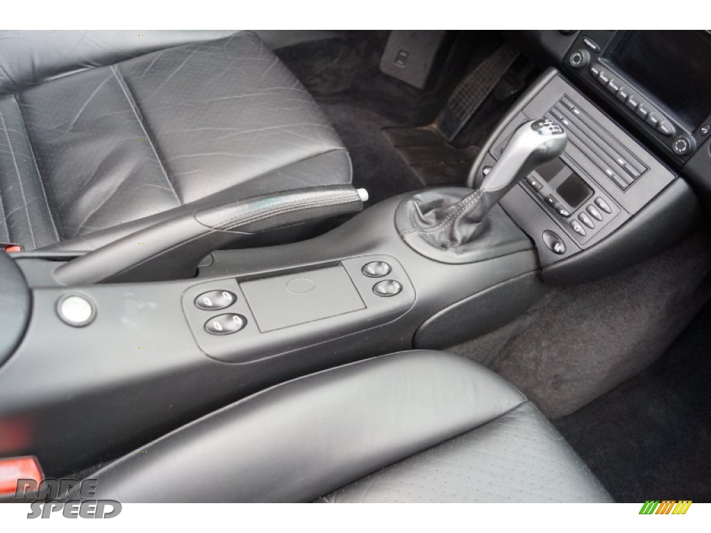 2004 911 Carrera 4S Cabriolet - Slate Grey Metallic / Black photo #53
