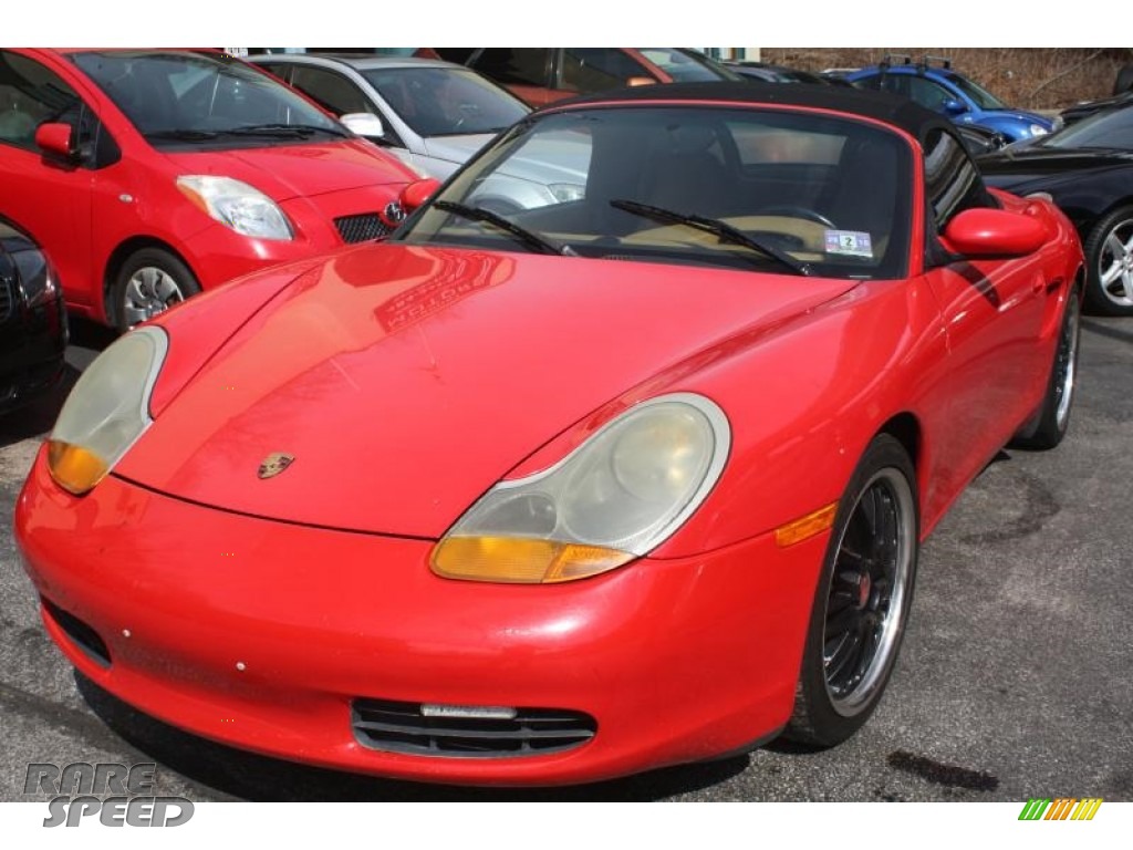 1998 Boxster  - Guards Red / Savanna Beige photo #3