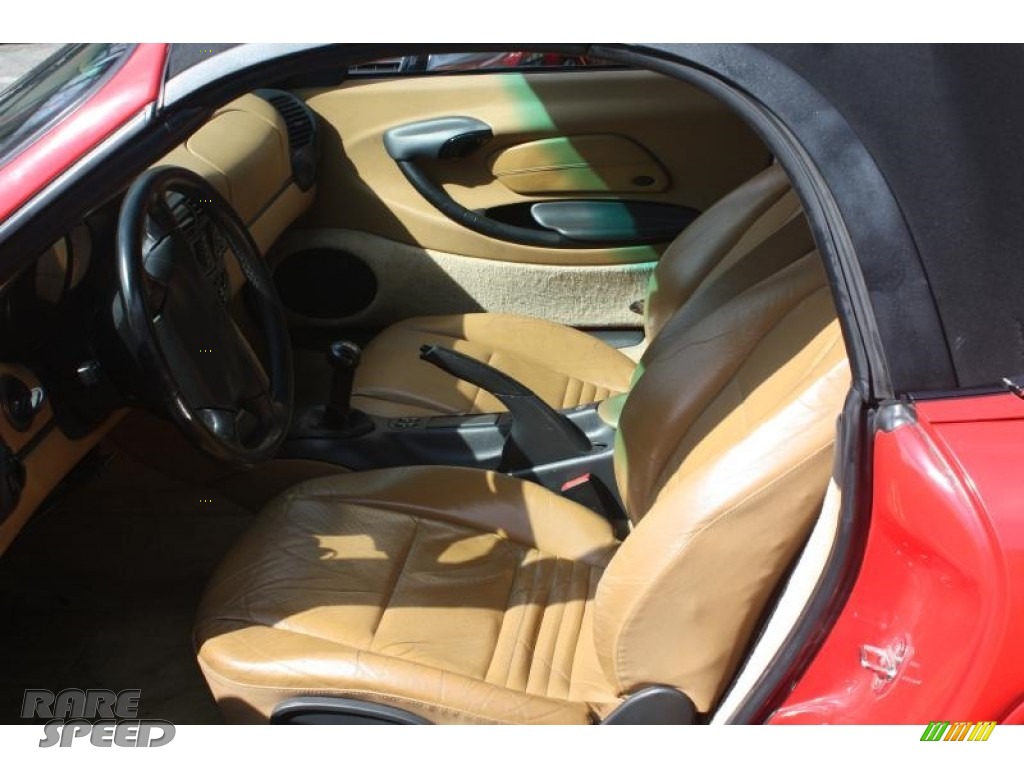1998 Boxster  - Guards Red / Savanna Beige photo #7