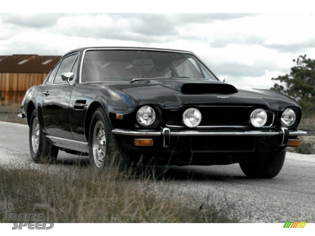 1976 V8 Vantage Coupe - Black / Black photo #2