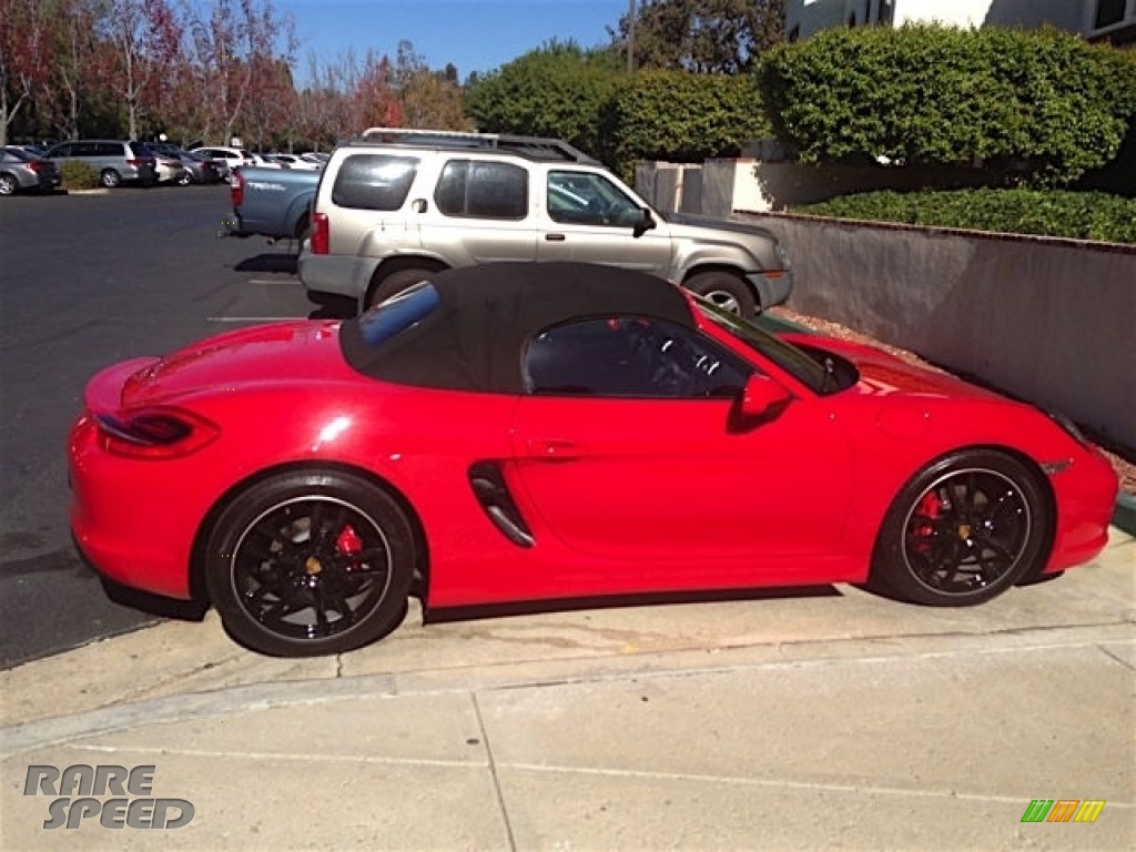 2013 Boxster S - Guards Red / Black photo #2