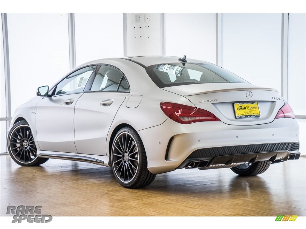 16 Mercedes Benz Cla 45 Amg In Designo Magno Polar Silver Matte Photo 3 Rarespeed Com