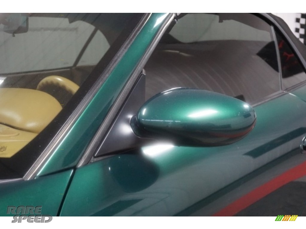 2001 911 Carrera Cabriolet - Rain Forest Green Metallic / Savanna Beige photo #72