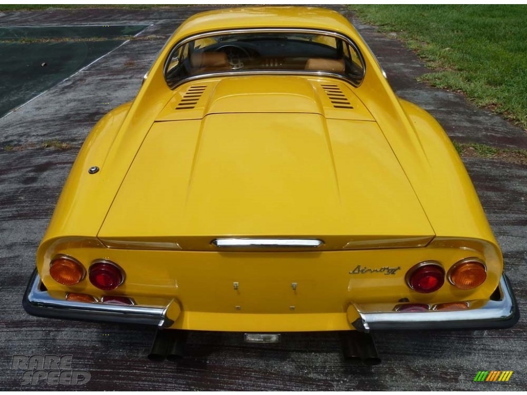 1972 Dino 246 GT - Yellow / Sand photo #5