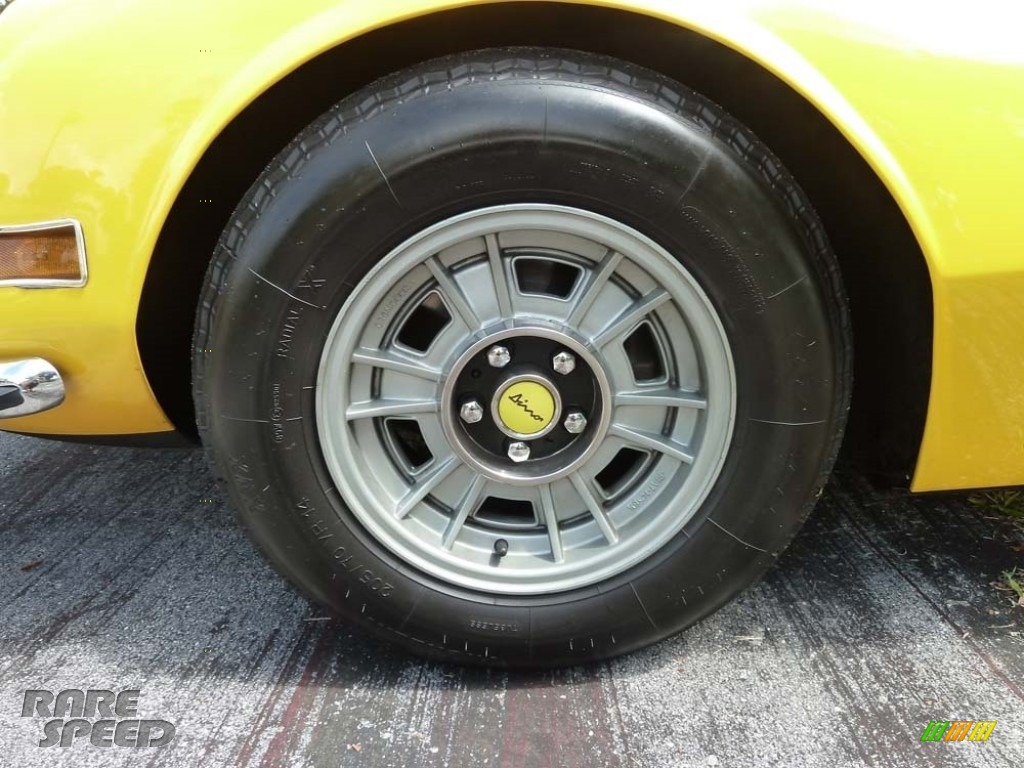 1972 Dino 246 GT - Yellow / Sand photo #16