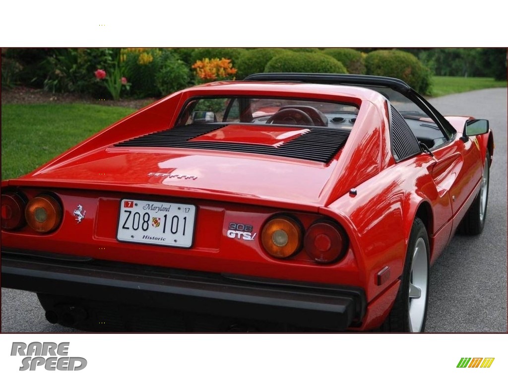1980 308 GTSi Targa - Rosso (Red) / Tan photo #7