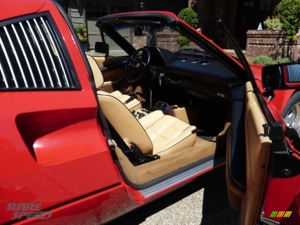 1985 308 GTS Quattrovalvole - Rosso (Red) / Tan photo #25