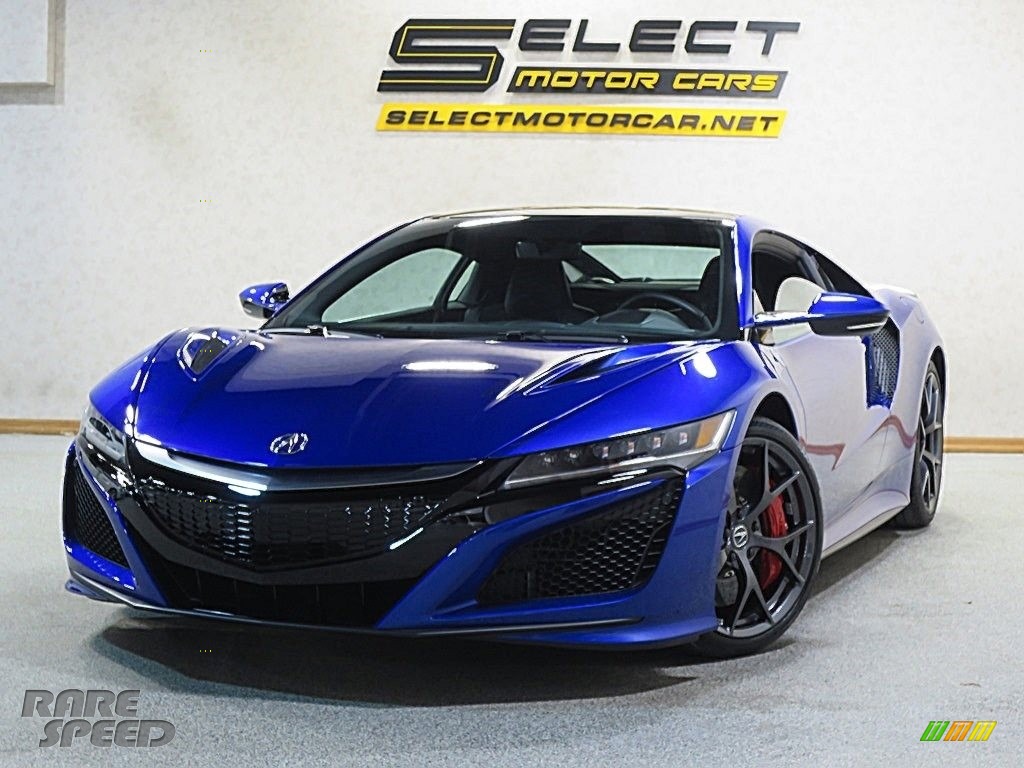 Acura NSX 2020 синяя