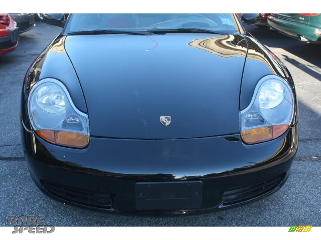 2001 Boxster  - Black / Boxster Red photo #3