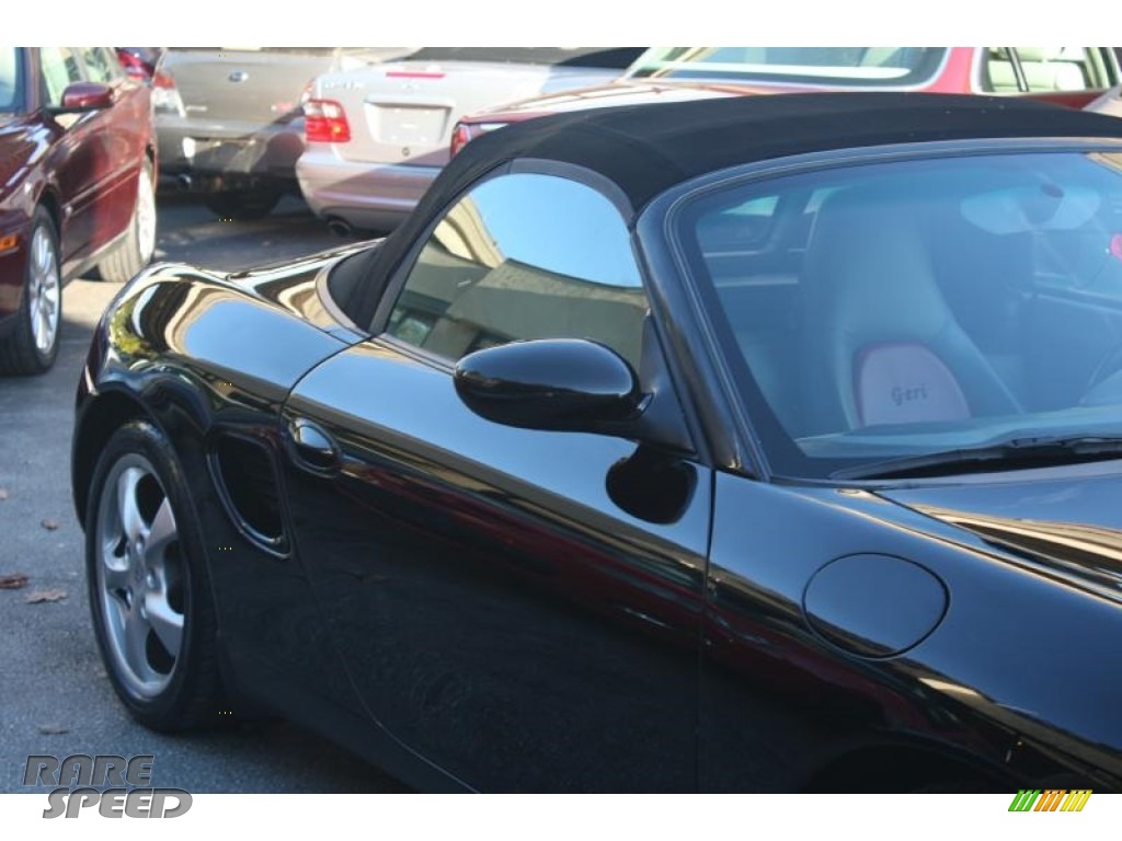 2001 Boxster  - Black / Boxster Red photo #6