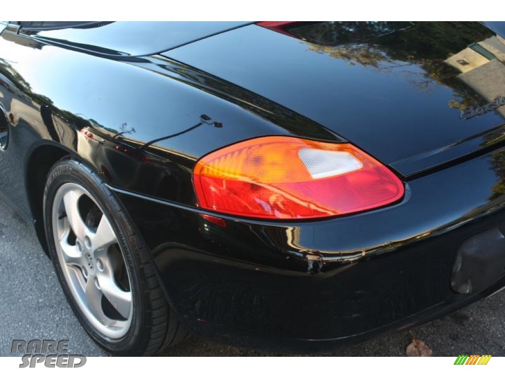 2001 Boxster  - Black / Boxster Red photo #11
