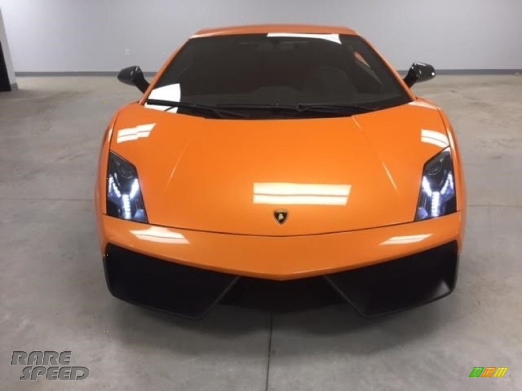 Arancio Borealis (Orange) / Black Lamborghini Gallardo LP570 Superleggera