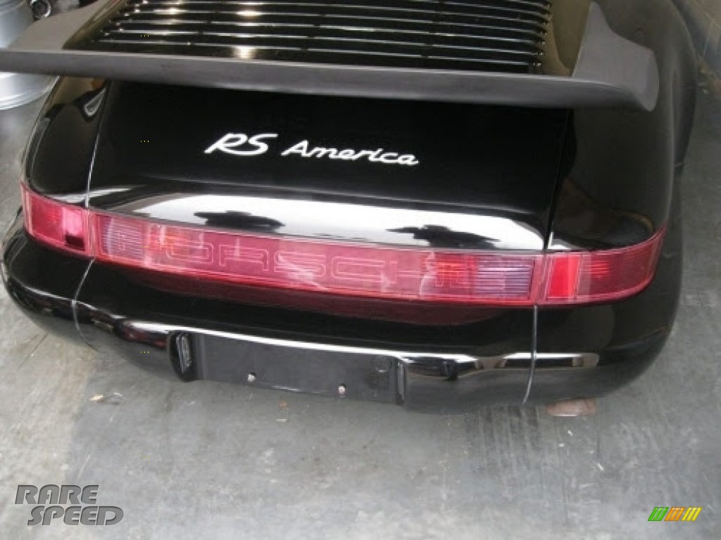 Black / Black Porsche 911 Carrera RS America