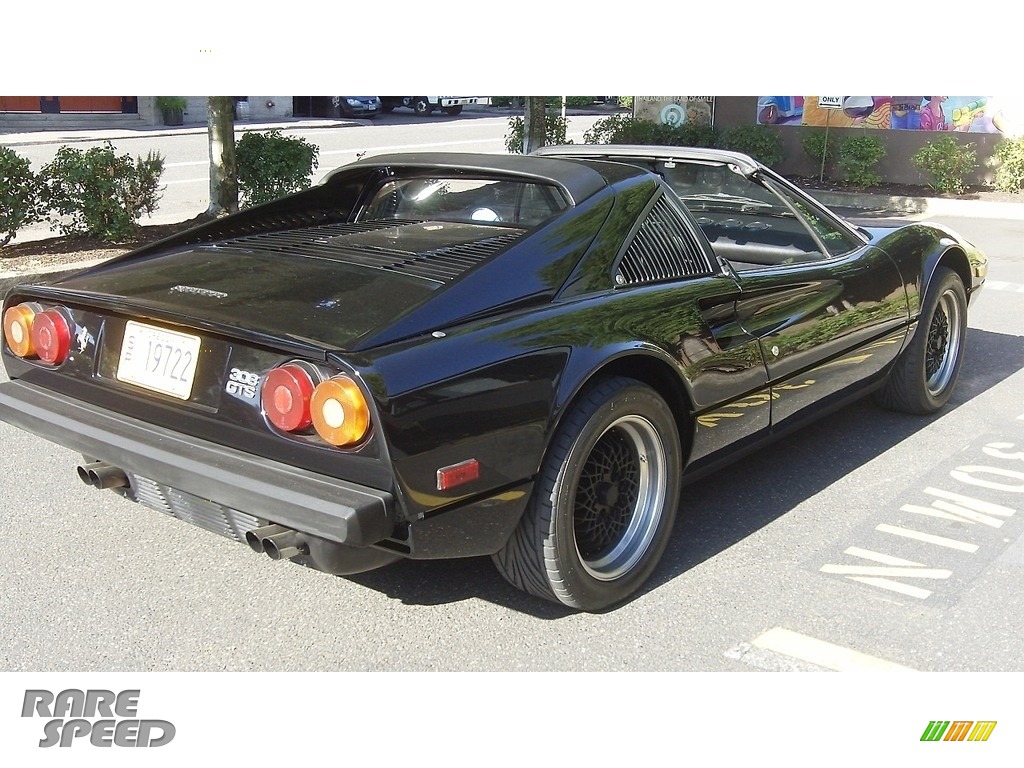 1979 308 GTS Targa - Nero (Black) / Nero photo #6