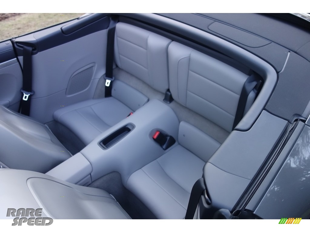 2015 911 Turbo Cabriolet - Agate Grey Metallic / Black/Platinum Grey photo #17