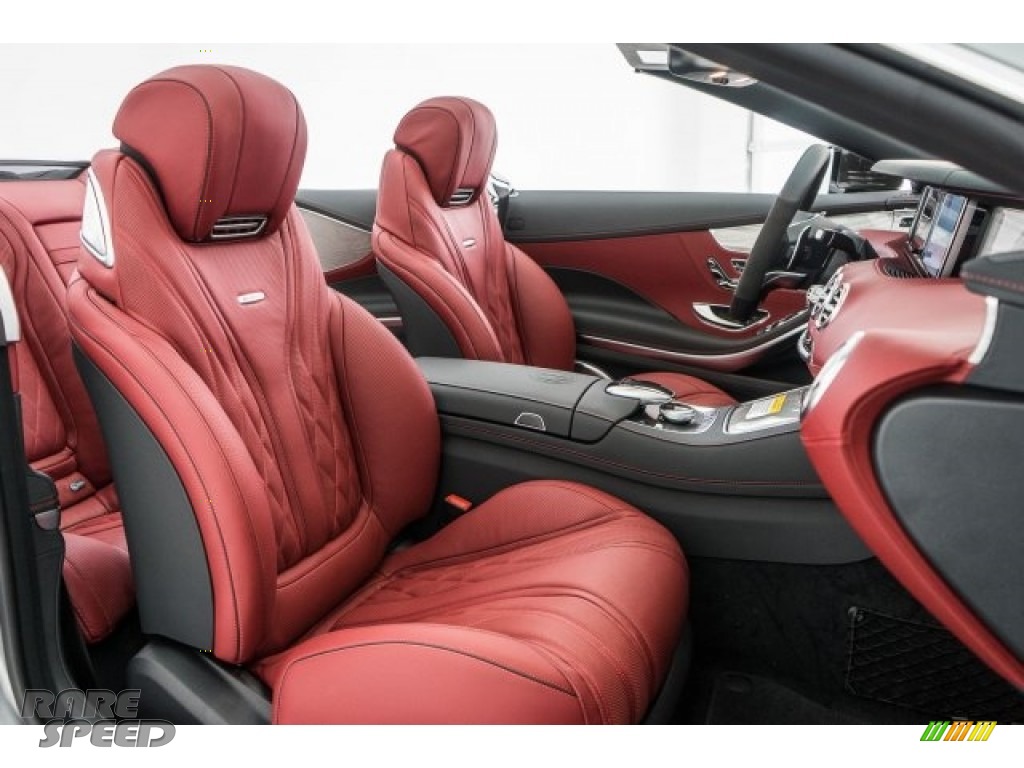 2017 S 65 AMG Cabriolet - designo Alanite Grey Magno (Matte) / designo Bengal Red/Black photo #2