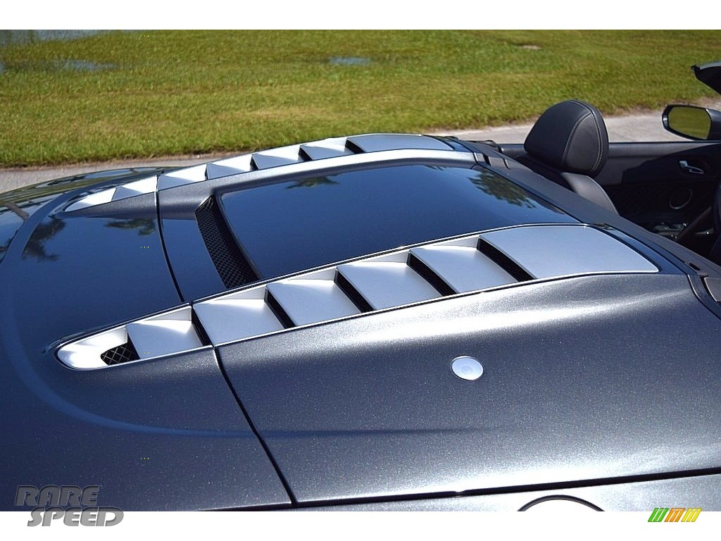 2014 R8 Spyder V10 - Daytona Gray Pearl / Black photo #43