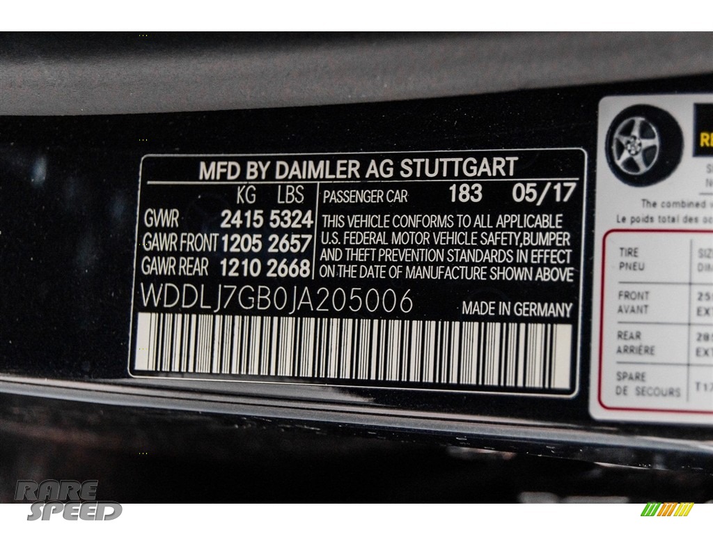 2018 CLS AMG 63 S 4Matic Coupe - Magnetite Black Metallic / designo Classic Red/Black photo #10