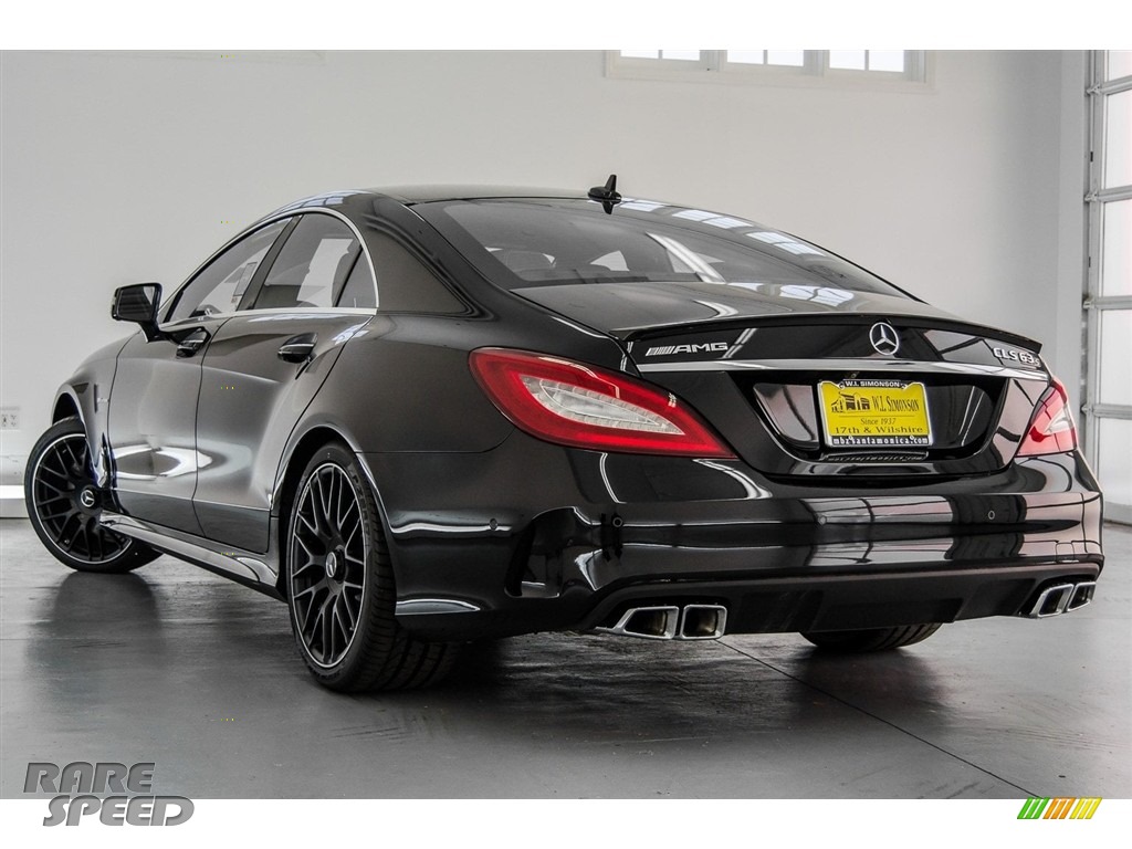2018 CLS AMG 63 S 4Matic Coupe - Black / Black photo #3