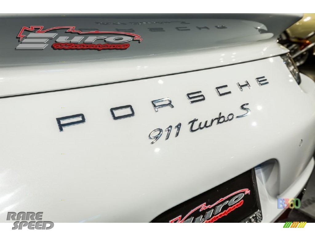 2015 911 Turbo S Cabriolet - Carrara White Metallic / Black/Garnet Red photo #26