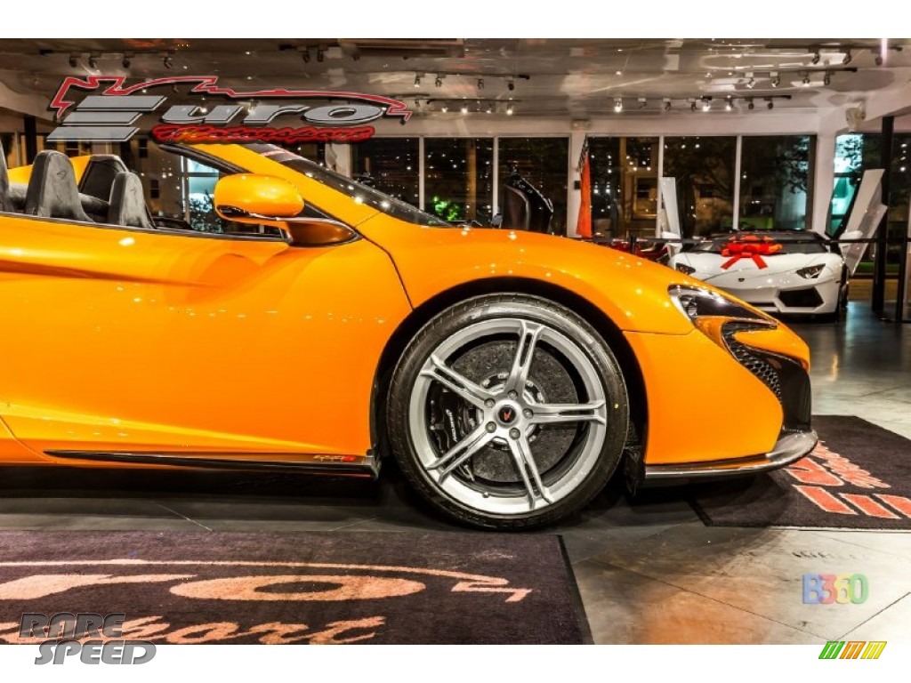 2015 650S Spyder - McLaren Orange / Carbon Black photo #36