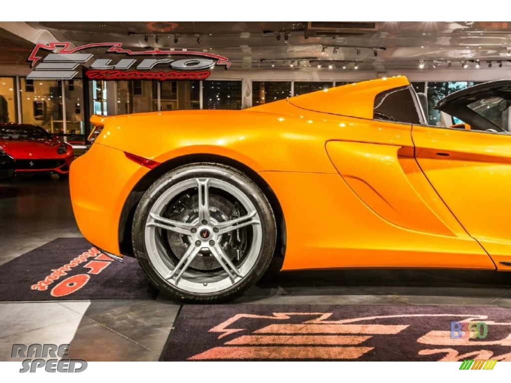 2015 650S Spyder - McLaren Orange / Carbon Black photo #37