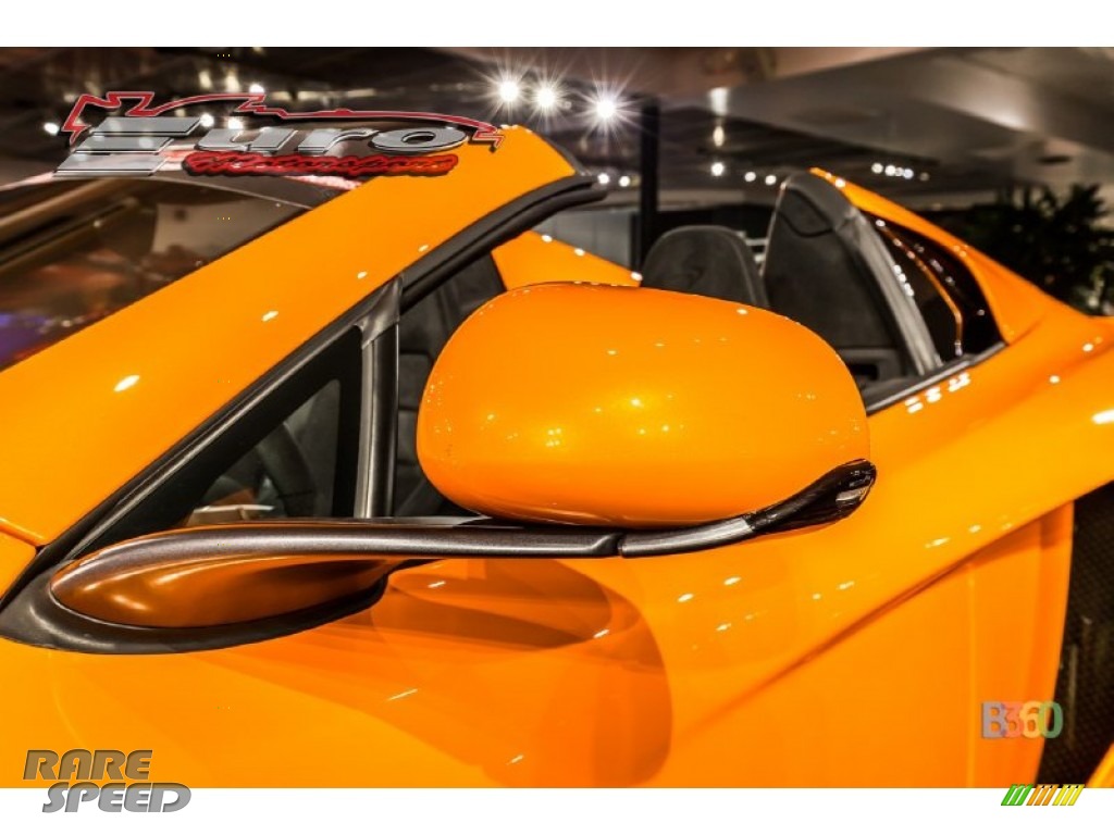 2015 650S Spyder - McLaren Orange / Carbon Black photo #43