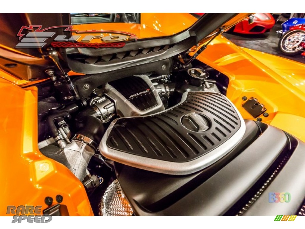 2015 650S Spyder - McLaren Orange / Carbon Black photo #44