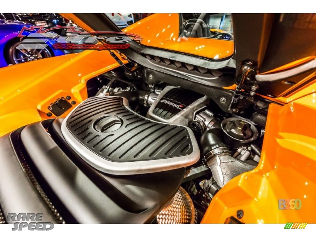 2015 650S Spyder - McLaren Orange / Carbon Black photo #46