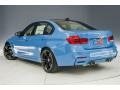 BMW M3 Sedan Yas Marina Blue Metallic photo #4