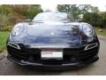 Porsche 911 Turbo S Cabriolet Basalt Black Metallic photo #2