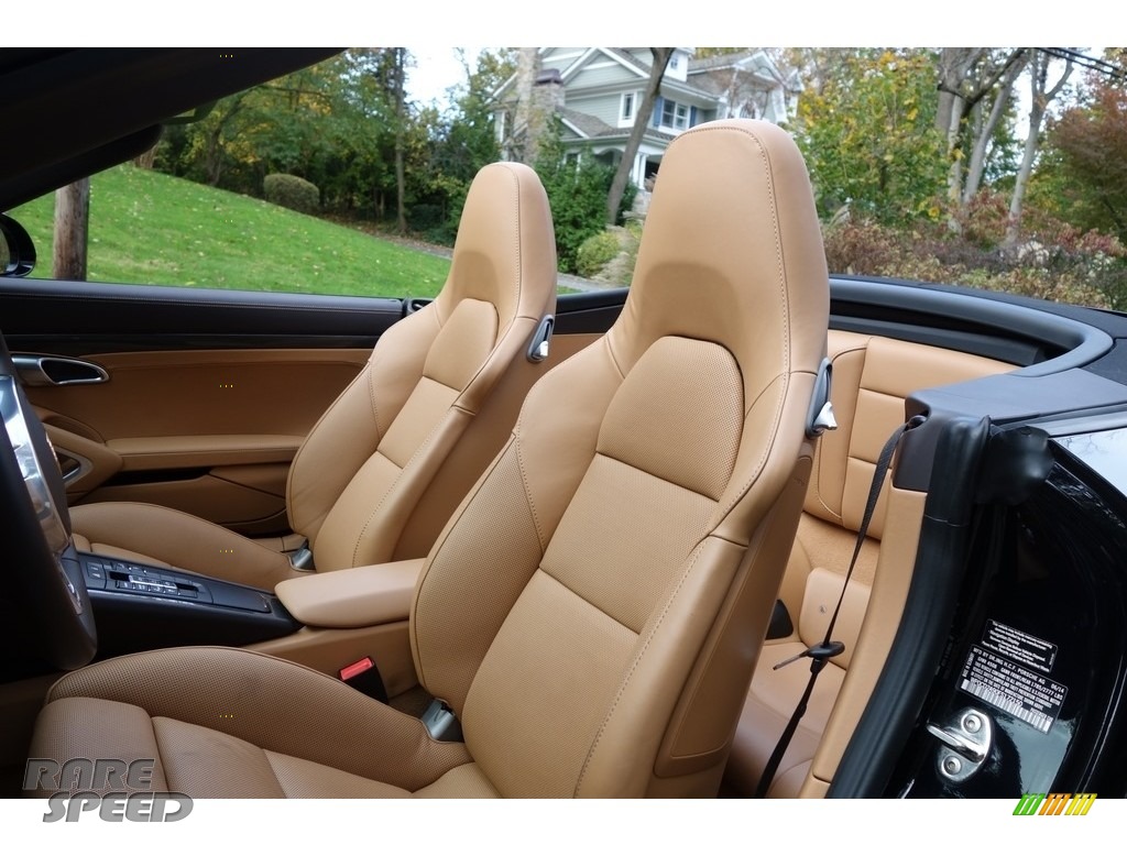 2015 911 Turbo S Cabriolet - Basalt Black Metallic / Espresso/Cognac Natural Leather photo #13