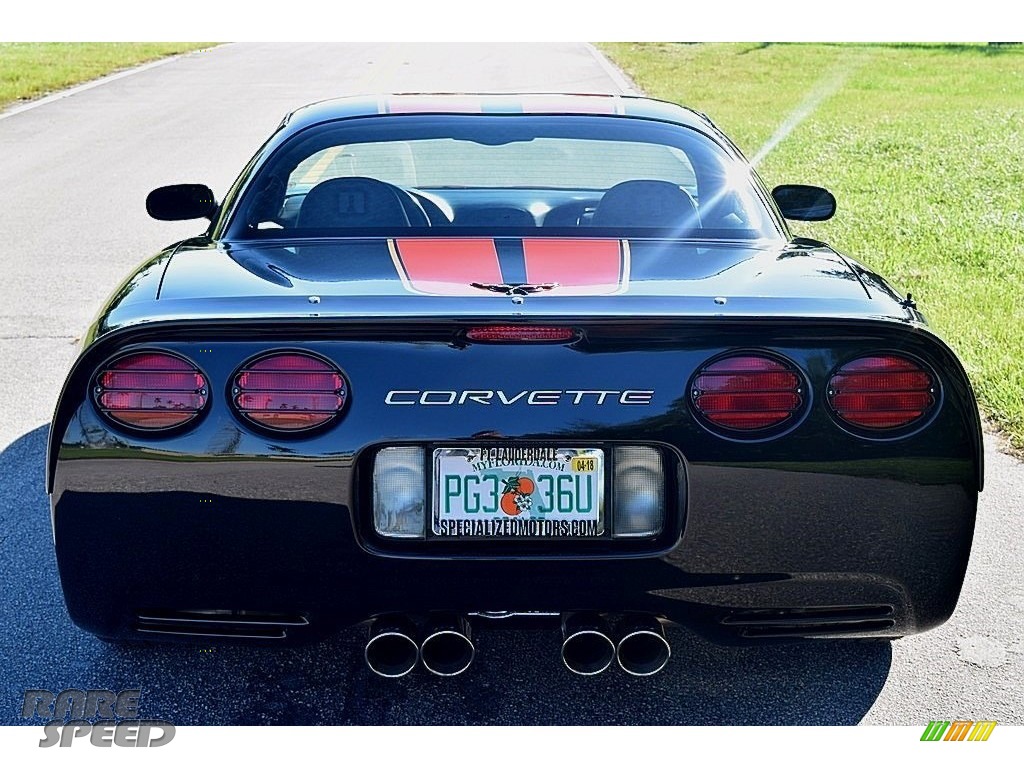2002 Corvette Z06 - Black / Black photo #7