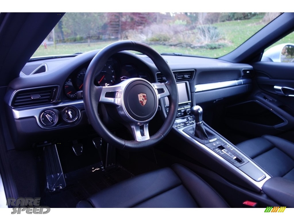 2015 911 Carrera Coupe - Rhodium Silver Metallic / Black photo #19