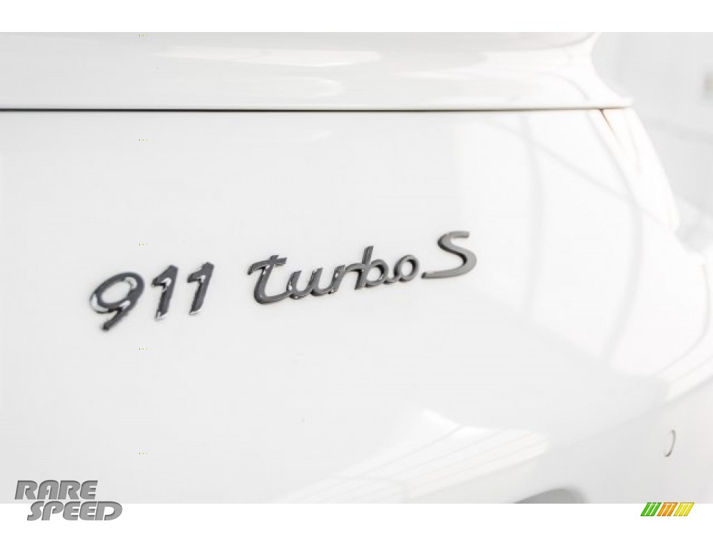 2014 911 Turbo S Coupe - White / Black/Luxor Beige photo #14