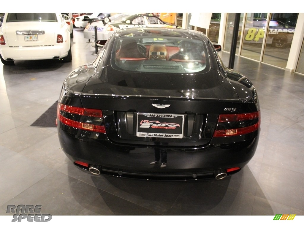 2005 DB9 Coupe - Jet Black / Red Fox photo #12