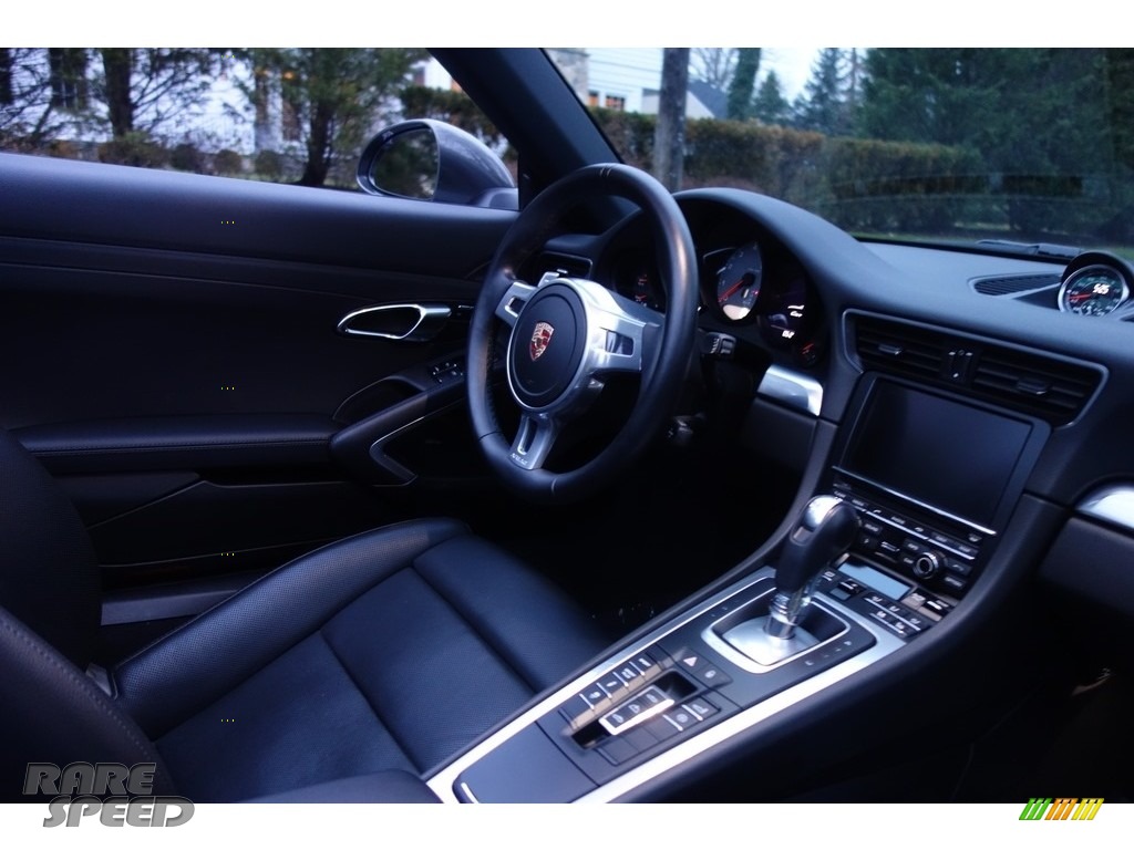 2015 911 Carrera S Cabriolet - Agate Grey Metallic / Black photo #18