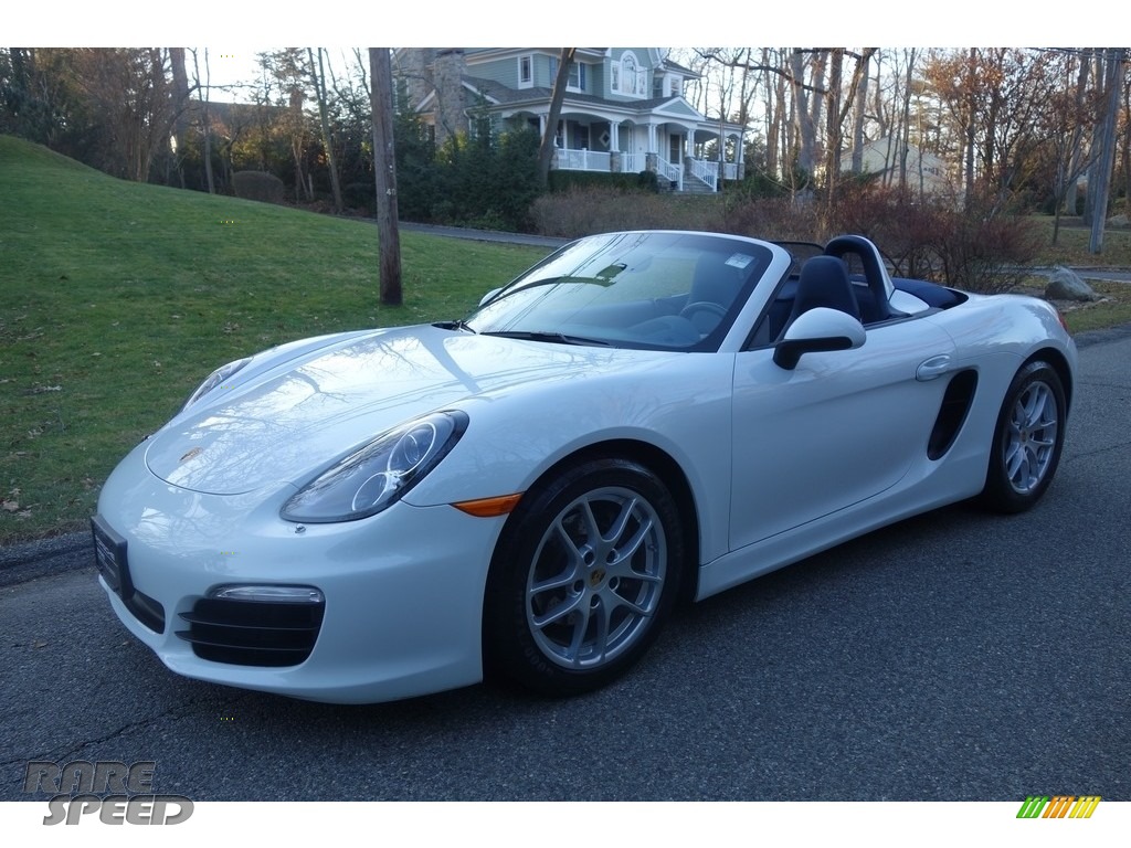 2015 Boxster  - White / Yachting Blue photo #1