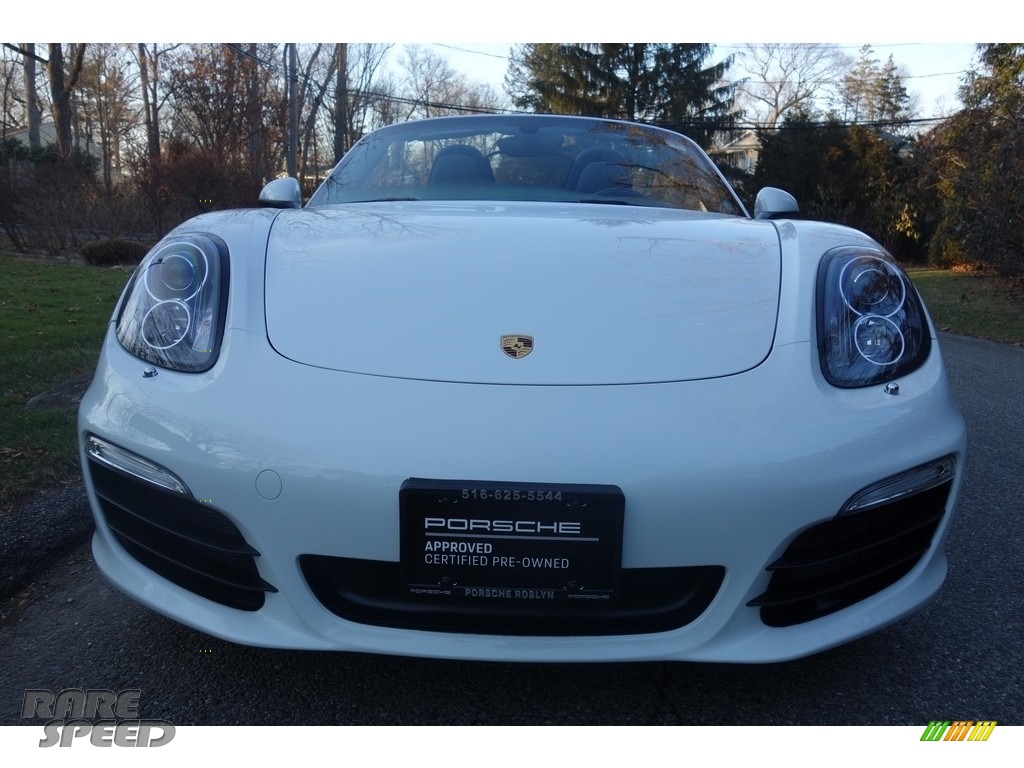 2015 Boxster  - White / Yachting Blue photo #2