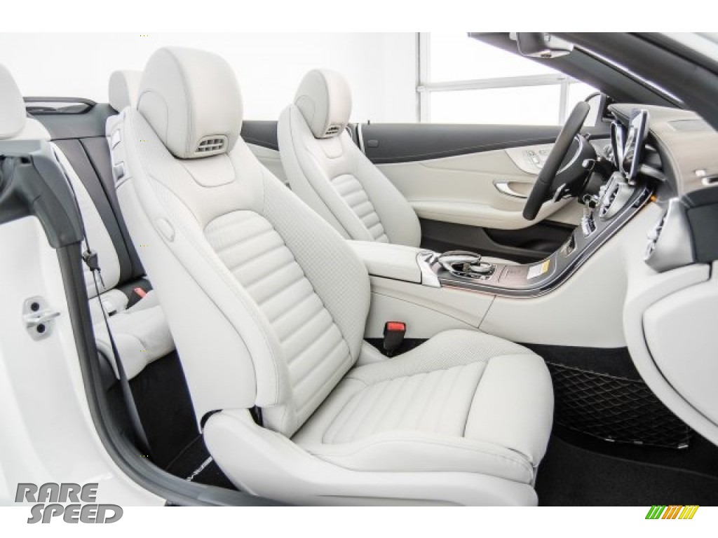 2018 C 43 AMG 4Matic Cabriolet - designo Diamond White Metallic / Crystal Grey/Black photo #6