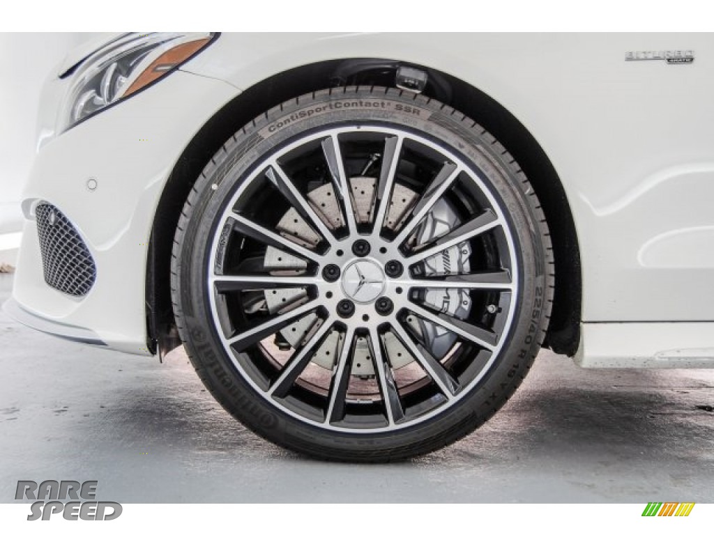 2018 C 43 AMG 4Matic Cabriolet - designo Diamond White Metallic / Crystal Grey/Black photo #8