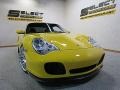 Porsche 911 Turbo Coupe Speed Yellow photo #17