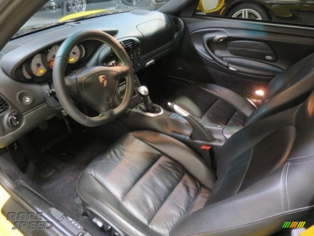 2002 911 Turbo Coupe - Speed Yellow / Black photo #21