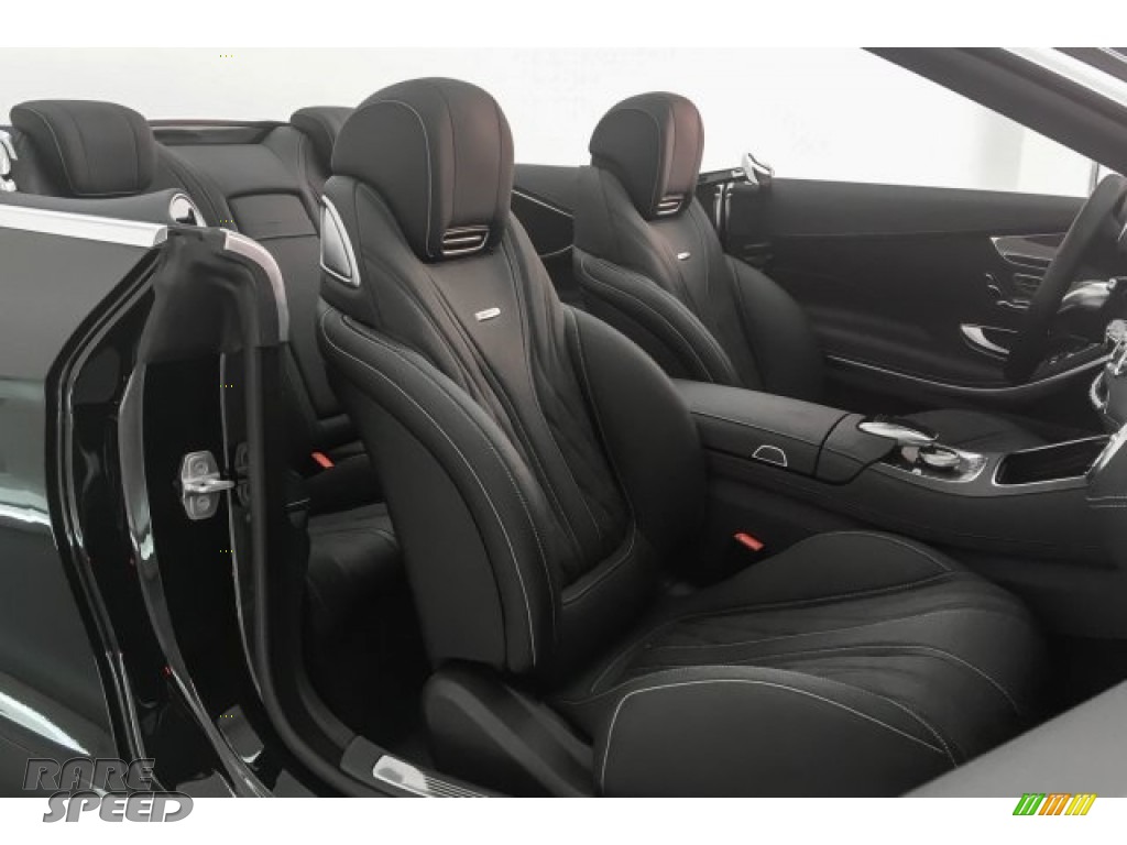 2017 S 63 AMG 4Matic Cabriolet - Black / designo Black photo #6