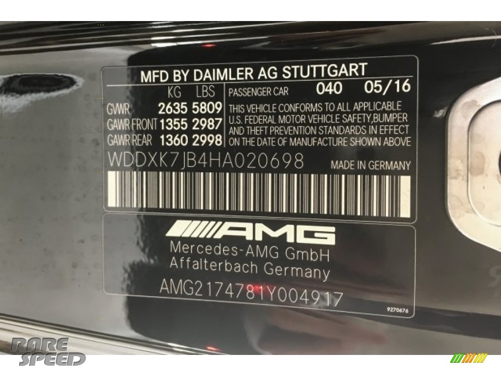 2017 S 63 AMG 4Matic Cabriolet - Black / designo Black photo #23