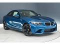 BMW M2 Coupe Long Beach Blue Metallic photo #12