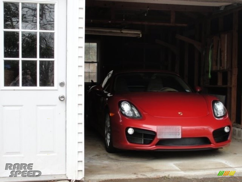 2014 Cayman S - Guards Red / Luxor Beige photo #7