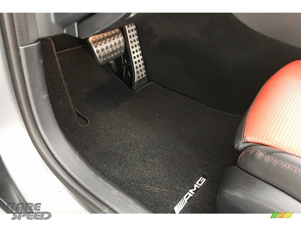 2018 C 63 S AMG Coupe - designo Selenite Grey (Matte) / Red Pepper/Black photo #22