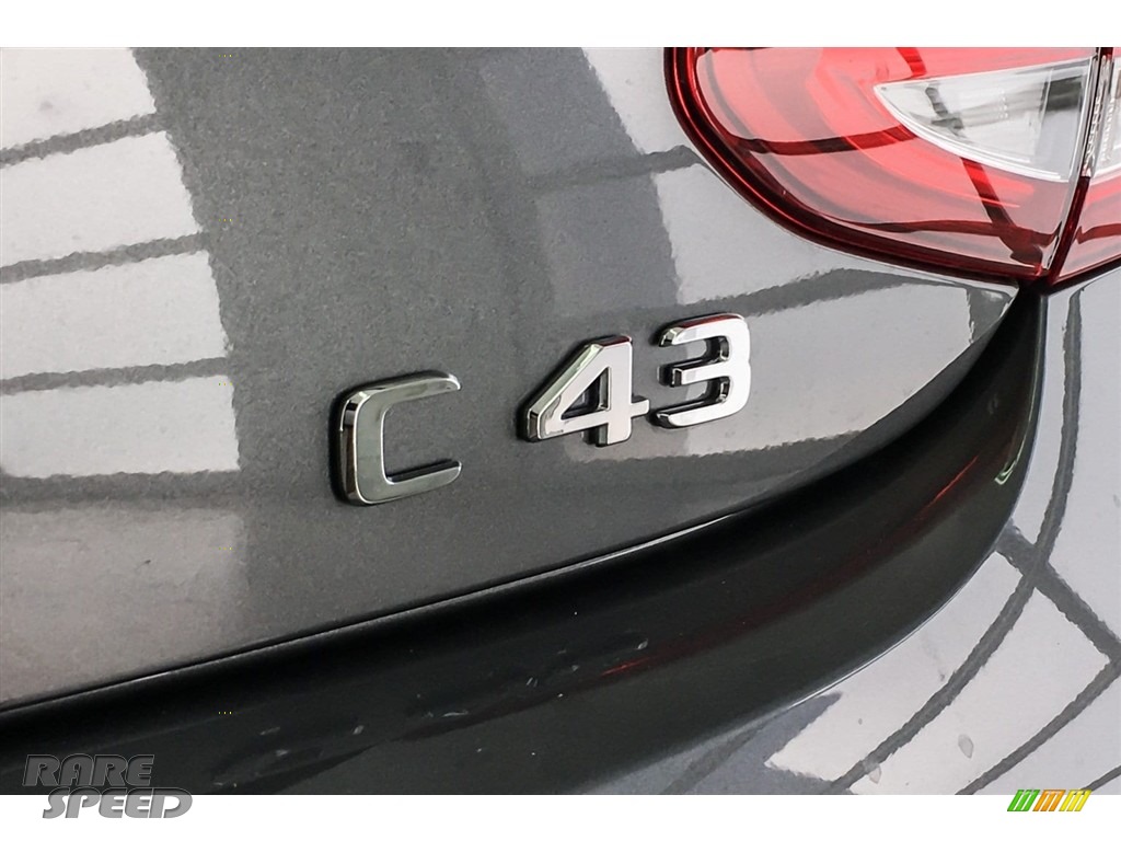 2018 C 43 AMG 4Matic Cabriolet - Selenite Grey Metallic / Black photo #7