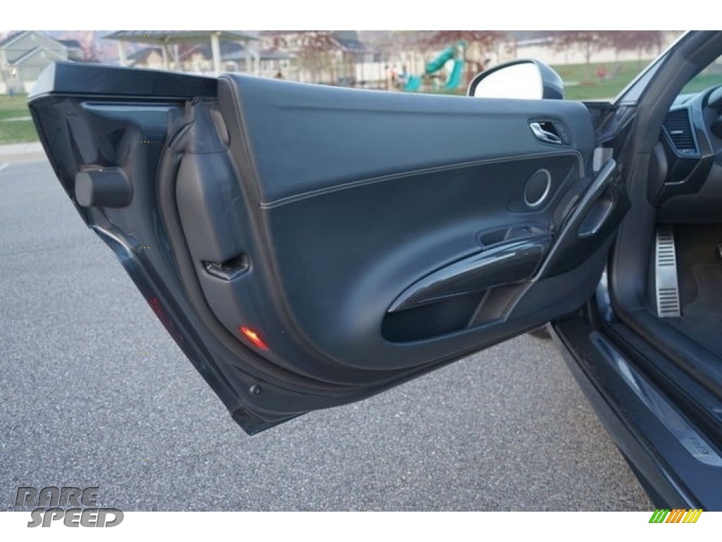 2011 R8 Spyder 5.2 FSI quattro - Daytona Grey Pearl Effect / Black Fine Nappa Leather photo #24